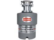 Franke FWD75BR 3 4 Hp Batch Feed Waste Disposer With 2700 Rpm Magnet Motor