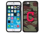 Coveroo 875 11051 BK FBC Cleveland Indians Camouflage Design on iPhone 6 6s Guardian Case