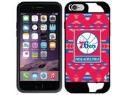 Coveroo Philadelphia 76ers Tribal Print Design on iPhone 6 Guardian Case