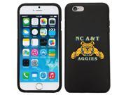 Coveroo 875 7638 BK HC North Carolina A T Bulldog Aggies Gold Design on iPhone 6 6s Guardian Case
