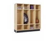 DWI BP 4815 51M 12 Openings Backpack Cabinet Maple