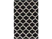 Artistic Weavers AWAH2028 811 Pollack Stella Rectangle Hand Tufted Area Rug Black White 8 x 11 ft.