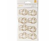 American Crafts 370827 Designer Desktop Essentials Jumbo Paper Clips Camera