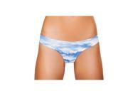 Roma Costume SH3258 Clouds O S Low Rise Shorts Clouds One Size
