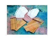 Royal Brush Ox And Goat Hair Bamboo Brush Classroom Assortment Assorted Size Pack 84