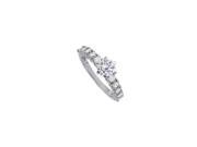 Fine Jewelry Vault UBNR50496AGCZ Nicely Crafted CZ Ring in Sterling Silver