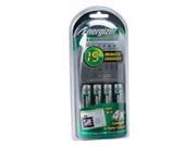 Energizer EVECH15MNCP4 NiMH NiCH 15 Minute Charger Silver