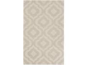 Artistic Weavers AWIP2192 58 Impression Whitney Rectangle Hand Tufted Area Rug Beige 5 x 8 ft.