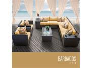 TKC Barbados 11 Piece Outdoor Wicker Patio Furniture Set
