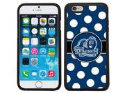 Coveroo 875 7973 BK FBC ODU Big Blue Polka Dots Design on iPhone 6 6s Guardian Case
