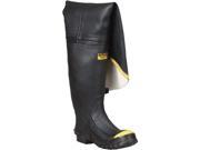 Servus 617 T112 10 Size 10 Black 36 in. Rubber Hip Boots With Trac Tread