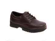 Academie TUFFEX CW V 10 3 Eyelet Lace School Shoes Brown Wide Size 2