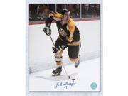 AJ SportsWorld BUCJ10202B Johnny Bucyk Boston Bruins Autographed Playmaker 8 x 10 Photo