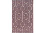 Artistic Weavers AWUB2161 7696 Urban Marie Rectangle Hand Tufted Area Rug Purple 7 ft. 6 in. x 9 ft. 6 in.