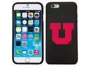 Coveroo 875 1011 BK HC University of Utah U Design on iPhone 6 6s Guardian Case