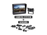 Rear View Safety RVS 770613 112 One Camera Setup System with Sensors
