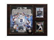 CandICollectables 1215ROYALSGR MLB 12 x 15 in. Kansas City Royals All Time Greats Photo Plaque