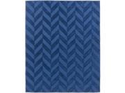 Artistic Weavers AWHP4024 810 Central Park Carrie Rectangle Handloomed Area Rug Navy 8 x 10 ft.