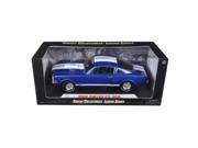 Shelby Collectibles 35002 SC152 1966 Ford Shelby Mustang GT 350 Blue 1 18 Diecast Model Car
