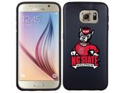 Coveroo 869 3503 BK HC NC State mascot Design on Samsung Galaxy S6 Guardian Case