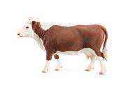 Schleich 13764 Hereford Cow Toy Brown Ages 3 Up