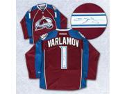 AJ SportsWorld VARS16600A Semyon Varlamov Colorado Avalanche Autographed Reebok Premier Jersey