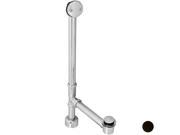 Westbrass D3261K 12 All Exposed Tip Toe Bath Waste and Overflow Oil Rubbed Bronze