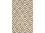 Artistic Weavers AWIP2196 58 Impression Addy Rectangle Hand Tufted Area Rug Beige 5 x 8 ft.