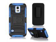 GearIt GI SAM S5 HYB DL BL Samsung Galaxy S5 Hybrid Armor Case Blue