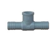 Genova Products 351483 1.25 in. Barb x 1.25 in. Barb x 0.5 in. Female Iron Pipe Insert Tee