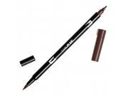 Tombow 56602 Dual Brush Pen Brown