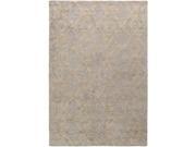 Artistic Weavers AWSV2167 23 Silk Valley Lila Rectangle Hand Tufted Area Rug Gray Beige 2 x 3 ft.