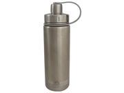 Eco Vessel 734094 Boulder Insulated Bottle with Screw Cap White 20 oz