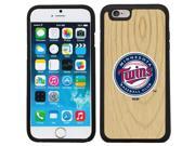 Coveroo 875 9937 BK FBC Minnesota Twins Wood Emblem Design on iPhone 6 6s Guardian Case