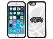 Coveroo 875 8705 BK FBC San Antonio Spurs Halftone Logo Design on iPhone 6 6s Guardian Case