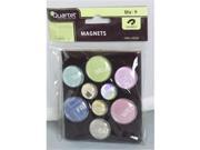 ACCO Brands QU79223 Quartet Bubble Magnets Day Of The Week