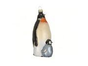 Cobane Studio COBANEC303 Emperor Penguin with Baby Ornament
