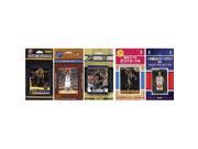 CandICollectables JAZZ514TS NBA Utah Jazz 5 Different Licensed Trading Card Team Sets