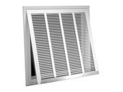 American Metal Products 326W20X25 20 x 25 in. White Steel Lanced Return Air Filter Grille