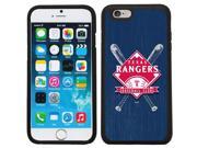 Coveroo 875 6762 BK FBC Texas Rangers Bats Design on iPhone 6 6s Guardian Case