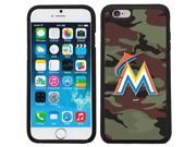 Coveroo 875 7267 BK FBC Miami Marlins Traditional Camo Design on iPhone 6 6s Guardian Case