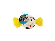 Bulk Buys DI270 36 Squeaky Sports Ball with Bone Dog Toy 36 Piece