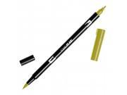 Tombow 56509 Dual Brush Pen Green Ochre