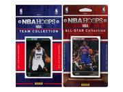 CandICollectables 2014TWOLVESTS NBA Minnesota Timberwolves Licensed 2014 15 Hoops Team Set Plus 2014 15 Hoops All Star Set