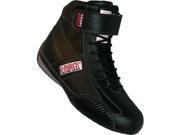 G FORCE 0236105BK Racing High Top Driver Shoes Size 10.5
