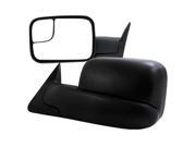 Spec D Tuning RMX TAC05 M FS Manual Towing Mirror for 05 to 14 Toyota Tacoma 15 x 12 x 14 in.