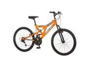 Pacific 241128PC 24 in. Boys Derby Full Suspension Wheels Bicycle Orange