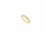 Fine Jewelry Vault UBJS565BY14D 101RS7 Diamond Wedding Band 14K Yellow Gold 0.50 CT Size 7
