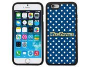 Coveroo 875 9107 BK FBC West Virginia Mini Polka Dots Design on iPhone 6 6s Guardian Case