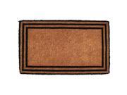 IUC International 933F The one with the Border Extra Thick Hand Woven Coir Doormat